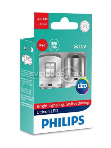 Philips Ultinon LED (P21W, 11498ULRX2) - 0