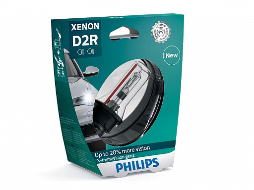 PHILIPS XENON X-TREME VISION gen2 (D2R, 85126XV2C1/85126XV2S1) - 2