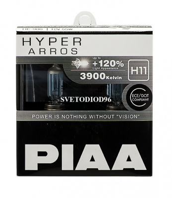 Купить PIAA HYPER ARROS (H11) HE-906 (3900K) 55W | Svetodiod96.ru