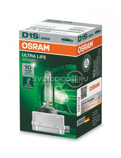 OSRAM XENARC ULTRA LIFE (D1S, 66140ULT) - 0
