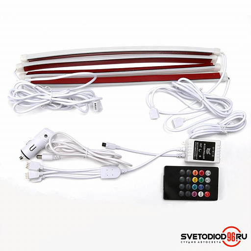 Комплект подсветки салона SV-102 RGB со звуковым контроллером - 2