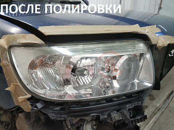 Установка биксеноновых линз Subaru Forester 7