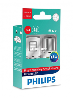 Купить Philips Ultinon LED (P21W, 11498ULRX2) | Svetodiod96.ru