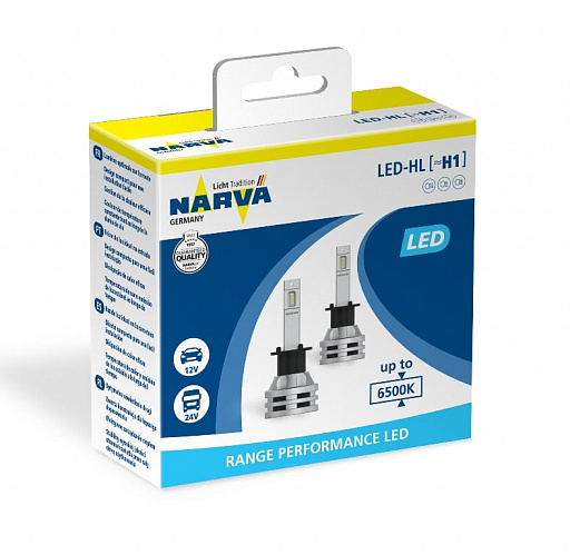 Светодиодная автомобильная лампа NARVA Range Performance LED (H1, 18057) - 1