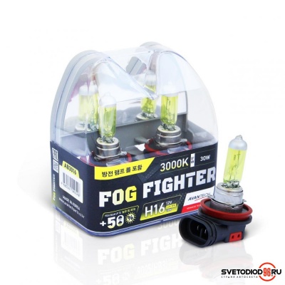 Купить Avantech FOG FIGHTER H16 12V 19W (30W) 3000K | Svetodiod96.ru
