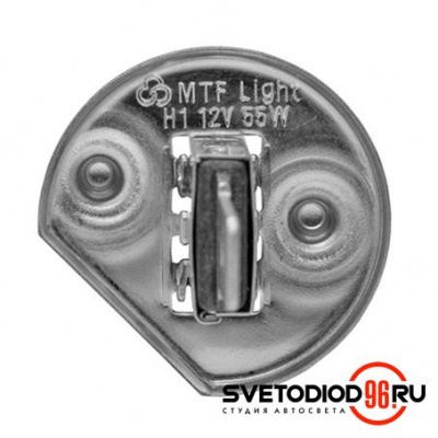 Купить MTF Light H1 12V 55W Argentum +80% 4000K | Svetodiod96.ru