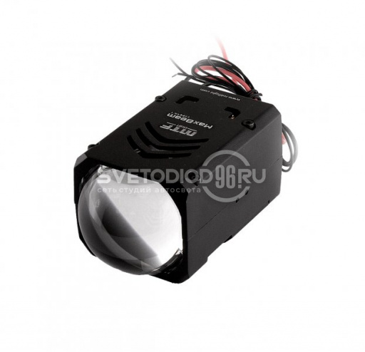 Комплект би-светодиодных линз (BI-Led) MTF Light MaxBeam Compact 2" 48W 6000K ближний/дальний - 0