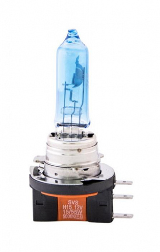 SVS White 5000K H15 15/55W+W5W - 1