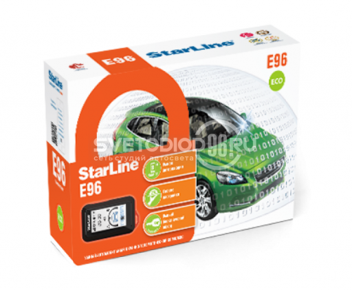 Сигнализация Starline E96 v2 BT ECO 2CAN+4LIN - 0