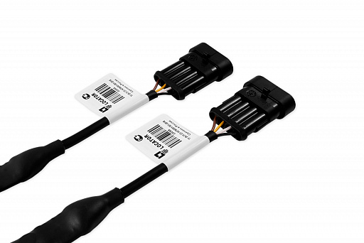 Светодиодная система задних фонарей Light Label COMBO YW W16W (оранжево-белая) - 5