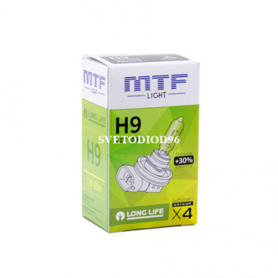 Купить MTF Light H9 12V 65W Standard +30% 2900K | Svetodiod96.ru