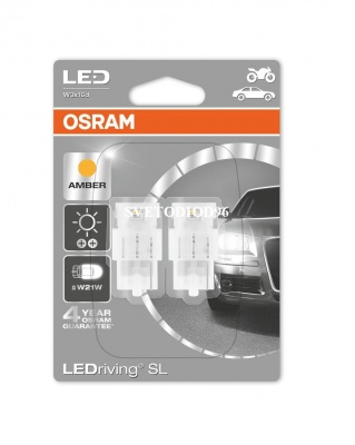 Купить OSRAM LEDriving - Standard (WY21W, 7706YE-02B) | Svetodiod96.ru