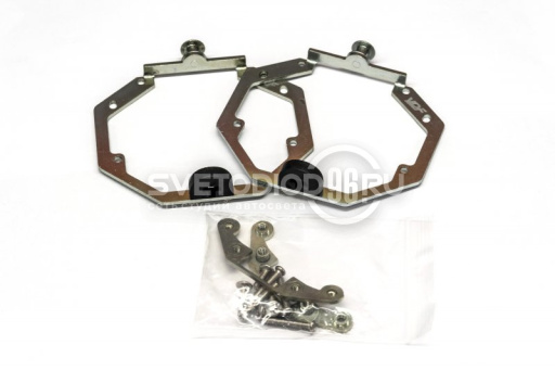 Переходные рамки на Ford Mondeo 2012-2019 / Ford Edge 2015-2019 для Hella 3 вместо LED линзы в Екатеринбурге - 0