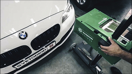 Замена би-светодиодных линз на BMW 5-series 4