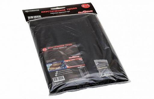 Шумоизоляция капота и утеплитель двигателя STP "HeatShield" 2в1 XL (1,35х0,8 м) - 2