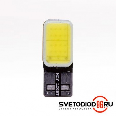 Купить MTF Light W5W/T10 3W 5500K COB LED 2шт CAN-BUS | Svetodiod96.ru