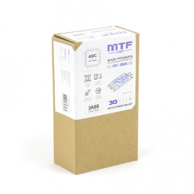 Купить Блок розжига MTF Light 12V 35W 3G Slim CAN-BUS | Svetodiod96.ru