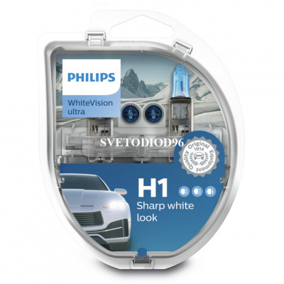 Купить PHILIPS WHITE VISION ULTRA (H1, 12258WVUSM) | Svetodiod96.ru