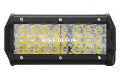 Купить Светодиодная фара-балка CL-224S 24 LED CREE х 3W, 72W, направленный свет, 9-32V | Svetodiod96.ru