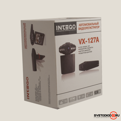 Купить Видеорегистратор INTEGO VX-127 А | Svetodiod96.ru