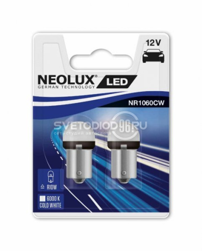 NEOLUX LED Exterior (R10W, NR1060CW-02B) 6000K - 0