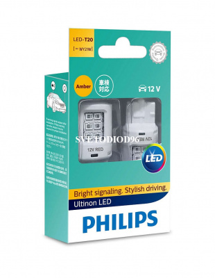 Купить Philips Ultinon LED (WY21W, 11065ULAX2) + Smart Canbus | Svetodiod96.ru