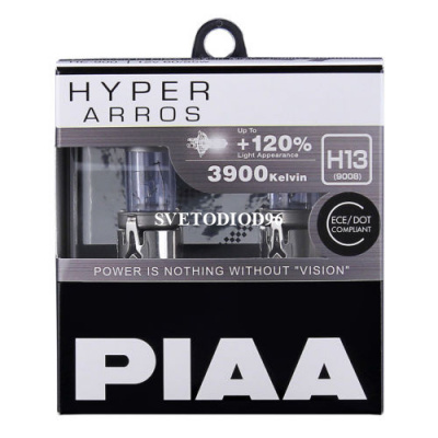 Купить PIAA HYPER ARROS (H13) HE-907 (3900K) 65/55W | Svetodiod96.ru
