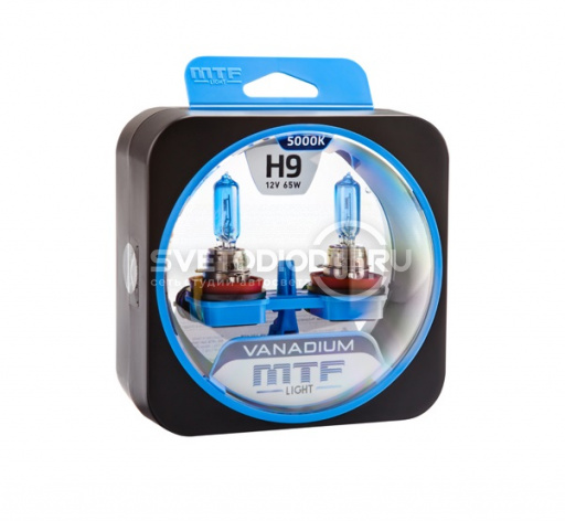 MTF Light H9 12V 65W Vanadium 5000К - 0