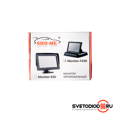 Купить Автомобильный монитор SHO-ME F43D | Svetodiod96.ru