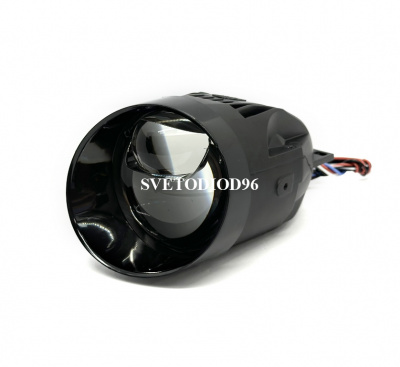 Купить Би-светодиодные противотуманные линзы LED POSEIDON LASER FOG "2.8 38W/60W | Svetodiod96.ru