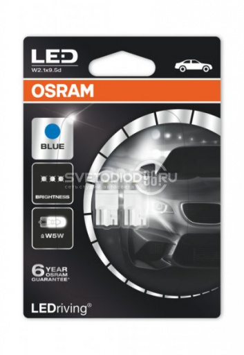 OSRAM LEDriving – Premium (W5W, 2850BL-02B) - 0