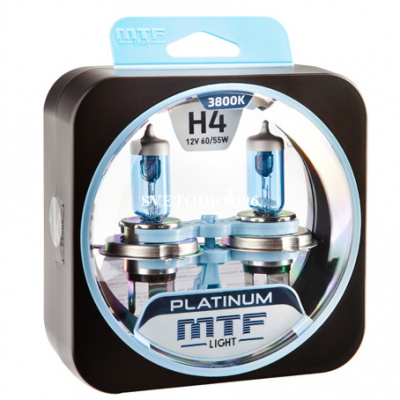 Купить MTF Light H4 12V 60/55W Platinum 3800K | Svetodiod96.ru