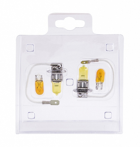 SVS Yellow 3000K H3 55W+W5W - 1