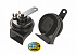 Звуковой сигнал Hella 12V TC16 (72W, 400/500 Hz,105-118dB) TC16 рожок черный 3FH 011 225-831 - thumb 0