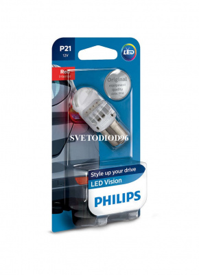 Купить Philips LED Vision (P21, 12839REDB1) | Svetodiod96.ru
