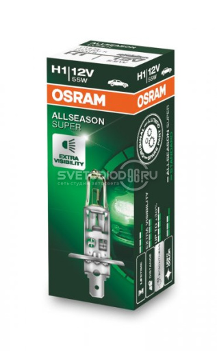 OSRAM ALLSEASON (H1, 64150ALS) - 0