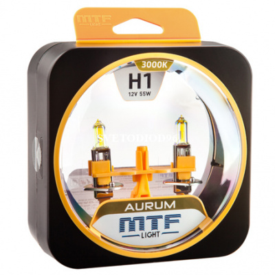 Купить MTF Light H1 12V 55W AURUM 3000К | Svetodiod96.ru