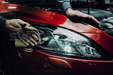 Замена би-светодиодных линз и полировка фар Mazda 6 6