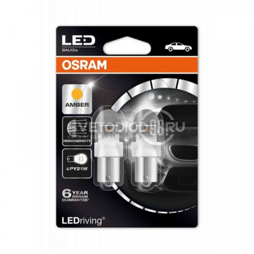OSRAM LEDriving SL (PY21W, 7507DYP-02B) - 0