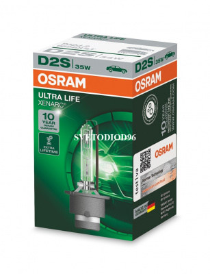 Купить OSRAM XENARC ULTRA LIFE (D2S, 66240ULT) | Svetodiod96.ru
