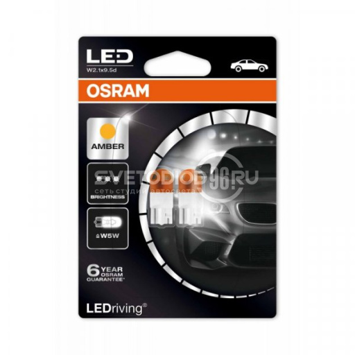 OSRAM LEDriving SL (W5W, 2827DYP-02B) 2000K - 0