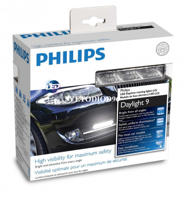Купить Дневные ходовые огни Philips DayLight 9 (12831WLEDX1) | Svetodiod96.ru
