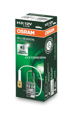 Купить OSRAM ALLSEASON (H3, 64151ALS) | Svetodiod96.ru