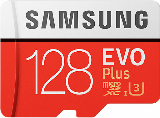 Карта памяти Samsung EVO PLUS microSDHC 100Mb/s UHS-I 128 Гб - 1