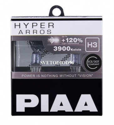 Купить PIAA HYPER ARROS (H3) HE-901 (3900K) 55W | Svetodiod96.ru