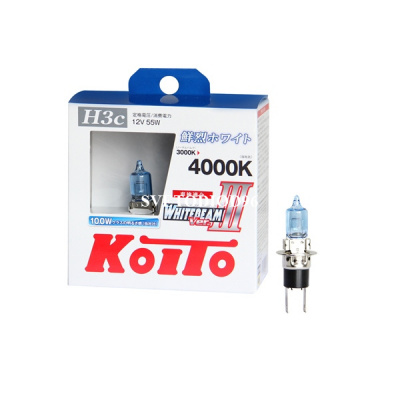 Купить Koito Whitebeam III H3c 12V-55W (100W) P0753W | Svetodiod96.ru