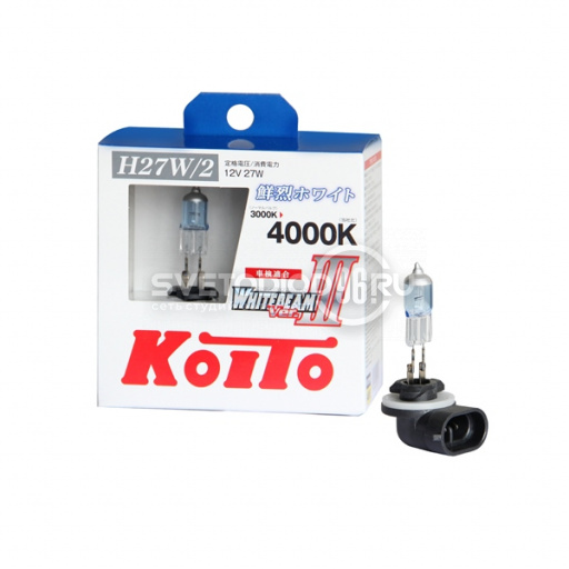 Koito Whitebeam III H27/2 12V-27W P0729W - 0