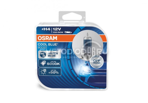 OSRAM COOL BLUE BOOST (H4, 62193CBB-HCB) - 0