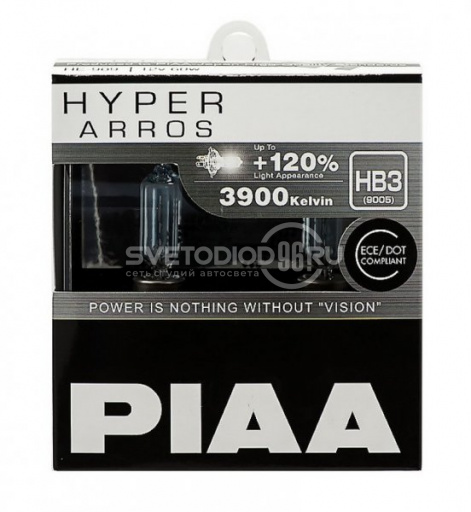PIAA HYPER ARROS (HB3) HE-909 (3900K) 60W - 0