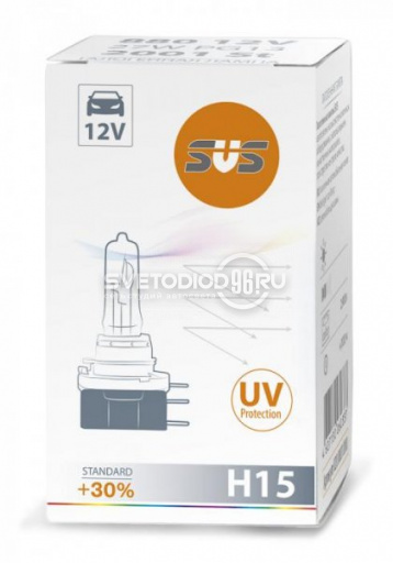 SVS Standard +30% H15 15/55W - 0